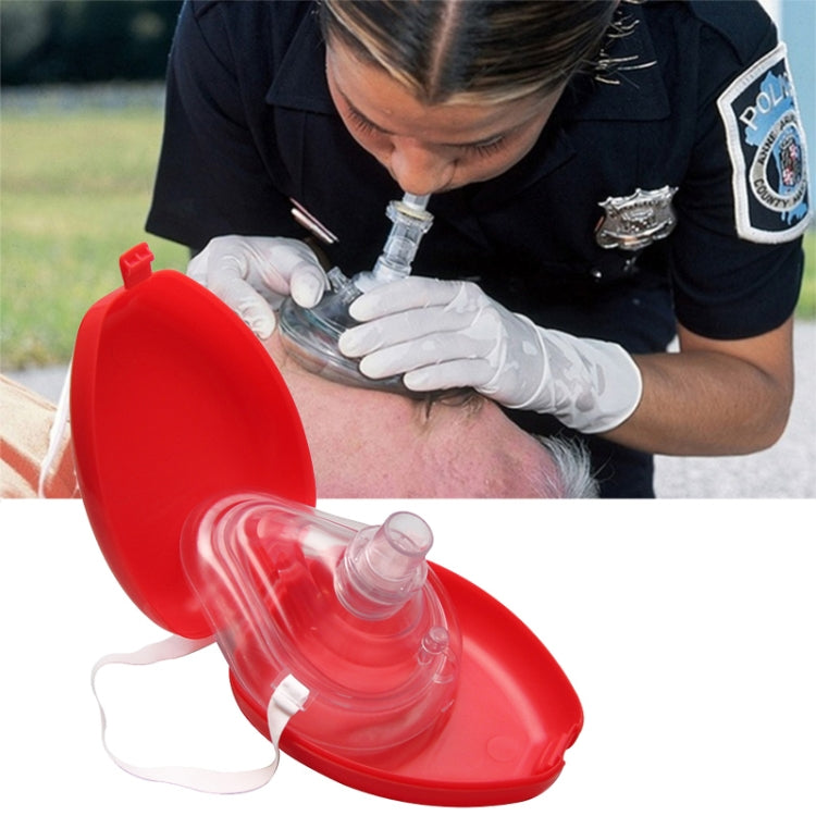 CPR Resuscitator Rescue Emergency First Aid Breathing Mask Mouth Breath One-way Valve Tools CPR Resuscitator Rescue Emergency First Aid Breathing Mask Mouth Breath One-way Valve Tools